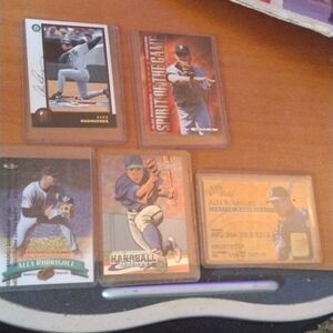 Alex Rodriguez BB CARDS